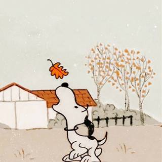 Fall drawing wallpaper