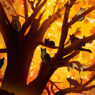 Fall drawing wallpaper