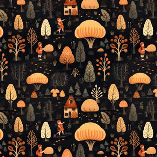 Fall drawing wallpaper