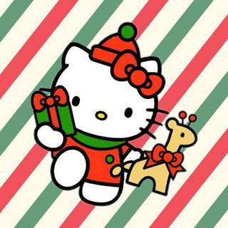 Chrismas Hello Kitty wallpaper