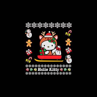 Chrismas Hello Kitty wallpaper
