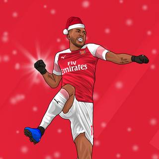 Soccer Christmas wallpaper