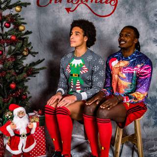 Soccer Christmas wallpaper