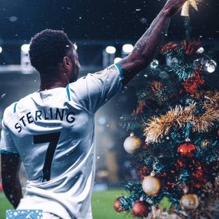 Soccer Christmas wallpaper