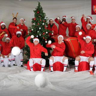 Soccer Christmas wallpaper
