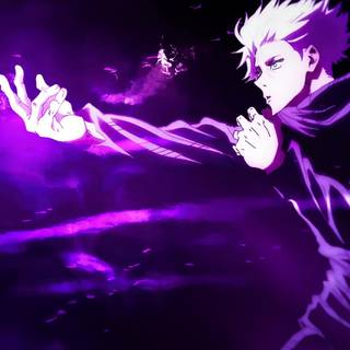 Jujutsu Kaisen purple wallpaper