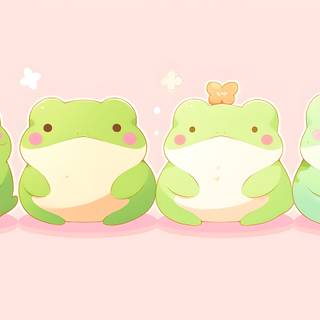 Light pink cute desktop wallpaper