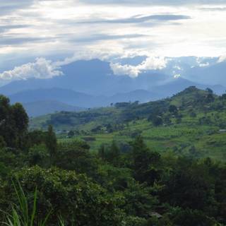 Mountains Uganda wallpaper