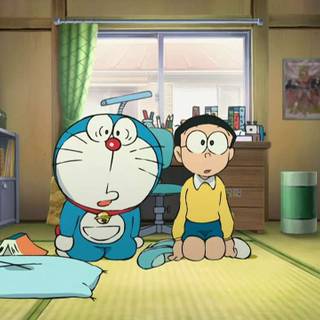 Nobita room wallpaper