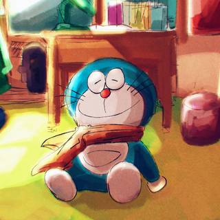 Nobita room wallpaper