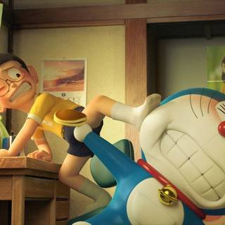Nobita room wallpaper