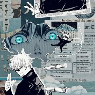 Jujutsu Kaisen manga iPhone wallpaper