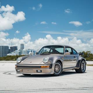 Porsche 911 1983 iPhone wallpaper