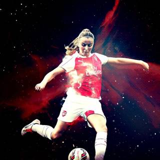 Leah Williamson iPhone wallpaper