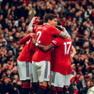 Manchester United iPhone 2023 wallpaper