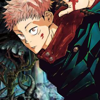 Jujutsu Kaisen manga iPhone wallpaper