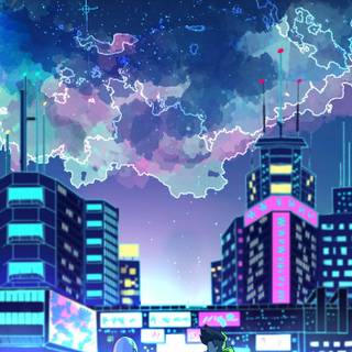 Cyberpunk Edgerunner iPhone wallpaper