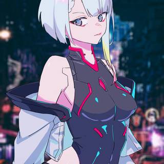 Cyberpunk Edgerunner iPhone wallpaper