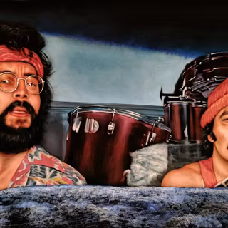 Cheech and Chong desktop wallpaper