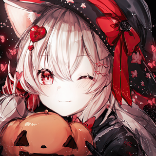 Witch anime girl wallpaper