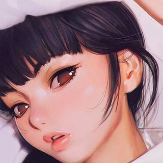 iPhone beautiful anime girl wallpaper