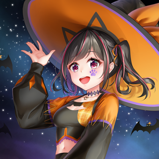 Witch anime girl wallpaper
