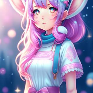 Cute Kawaii anime wallpaper