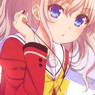 iPhone beautiful anime girl wallpaper