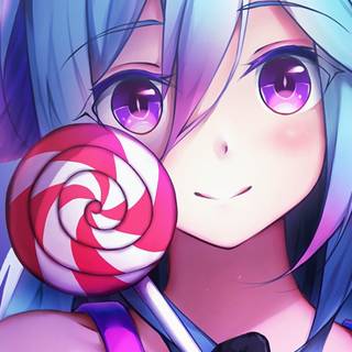 iPhone beautiful anime girl wallpaper