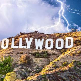 Hollywood city wallpaper