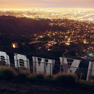 Hollywood city wallpaper
