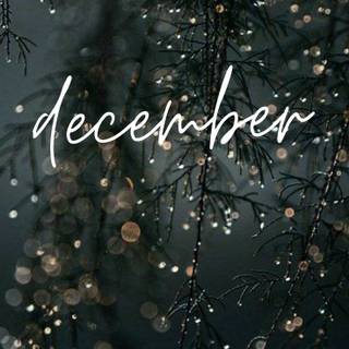 Aesthetic December wallpaper