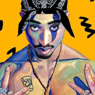 2pac 4k mobile wallpaper