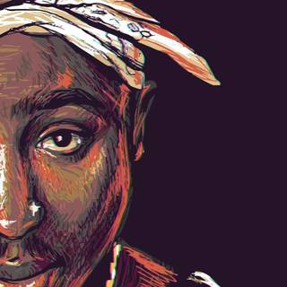 2pac 4k mobile wallpaper