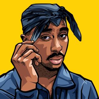 2pac 4k mobile wallpaper