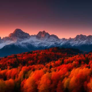 MacOS autumn wallpaper
