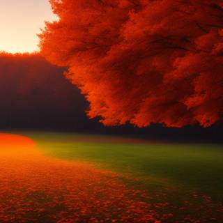 MacOS autumn wallpaper