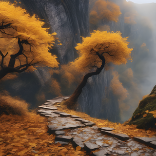 Valley autumn wallpaper