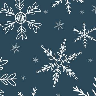 Winter simple cute wallpaper