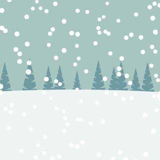 Winter simple cute wallpaper