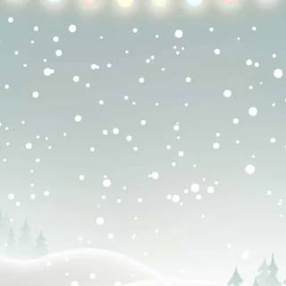 Winter simple cute wallpaper