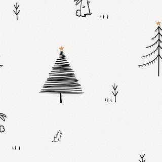 Winter simple cute wallpaper