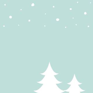 Winter simple cute wallpaper