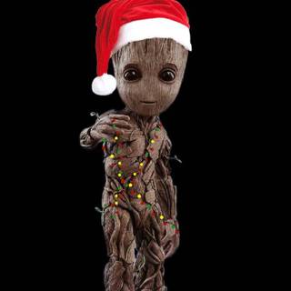 Groot Xmas wallpaper