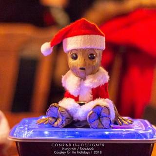 Groot Xmas wallpaper