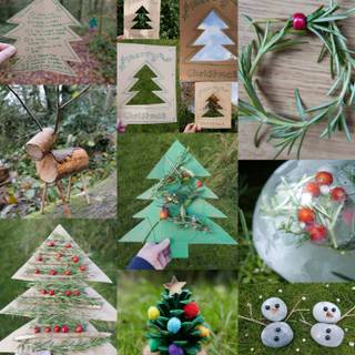 Nature Xmas wallpaper