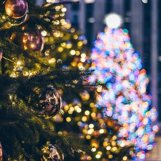 Xmas abstract wallpaper