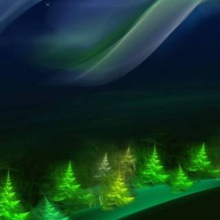 Nature Xmas wallpaper