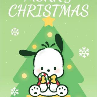 Christmas Pochacco wallpaper