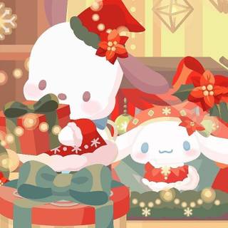 Christmas Pochacco wallpaper